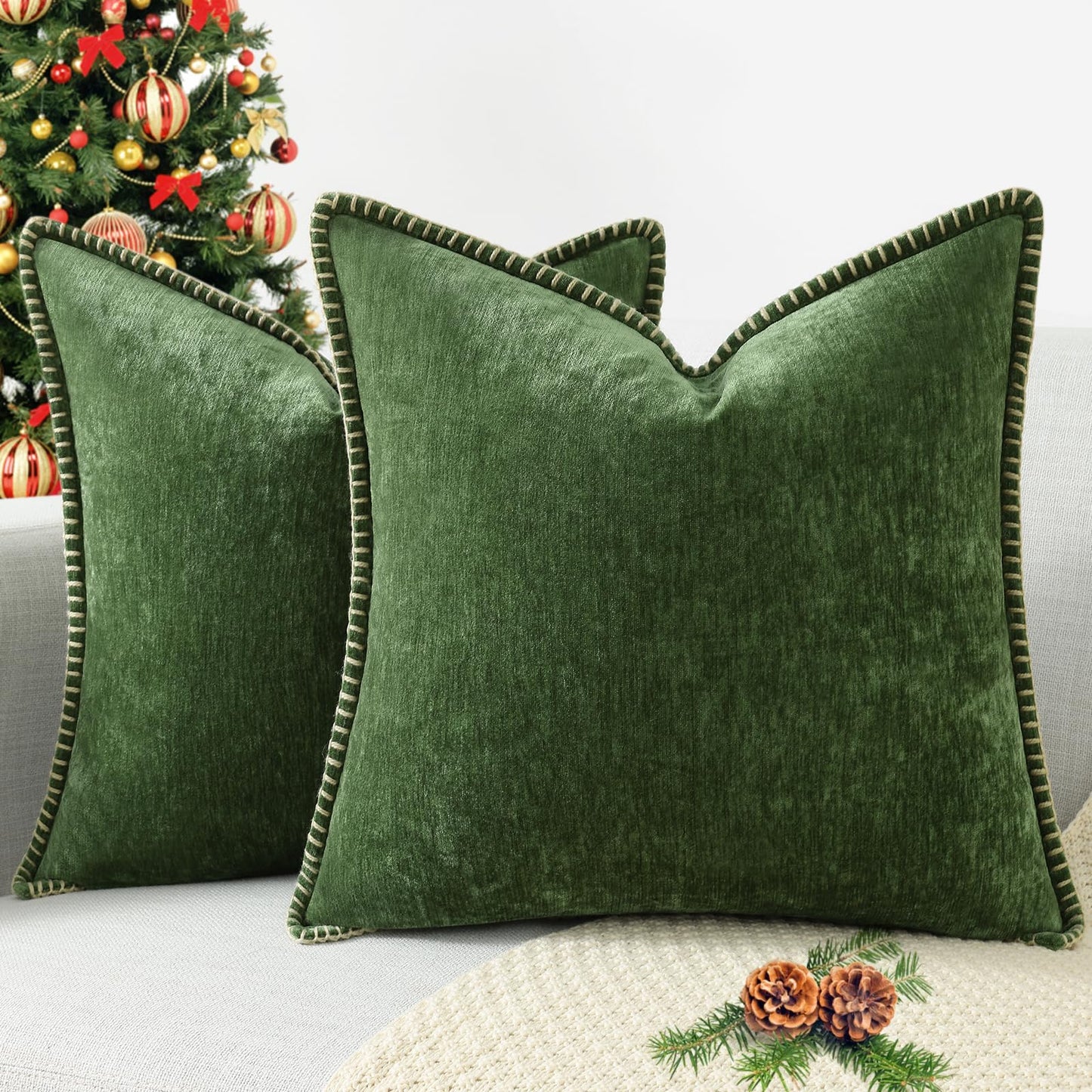 Chenille Soft Throw Pillow