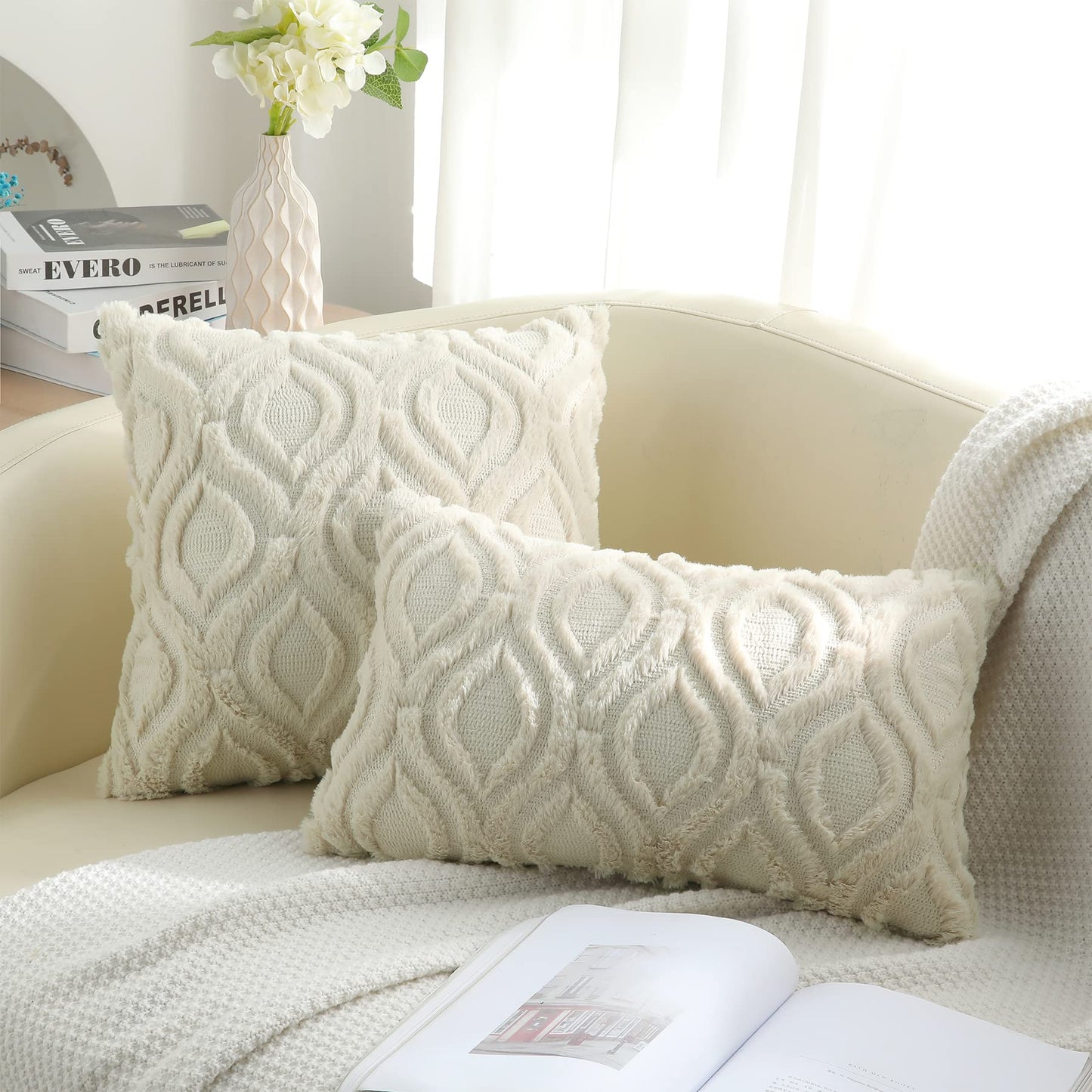 Soft Plush Decorative Throw Pillow