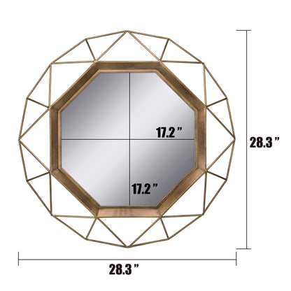 Decorative Antique Geometric Metal