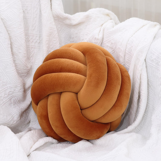 Knot Pillows Ball Round Throw Pillows