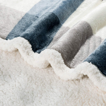 Sherpa Fleece Throw Blanket 60" x 80"